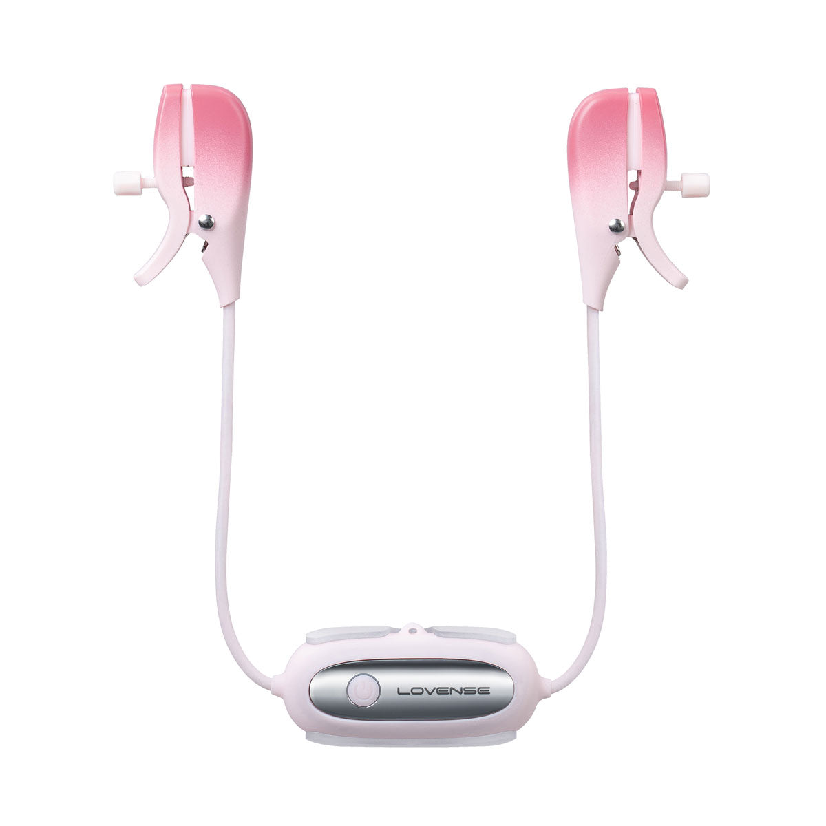 Lovense - Gemini - Pinces à tétons vibrantes Bluetooth® – Rose image 0