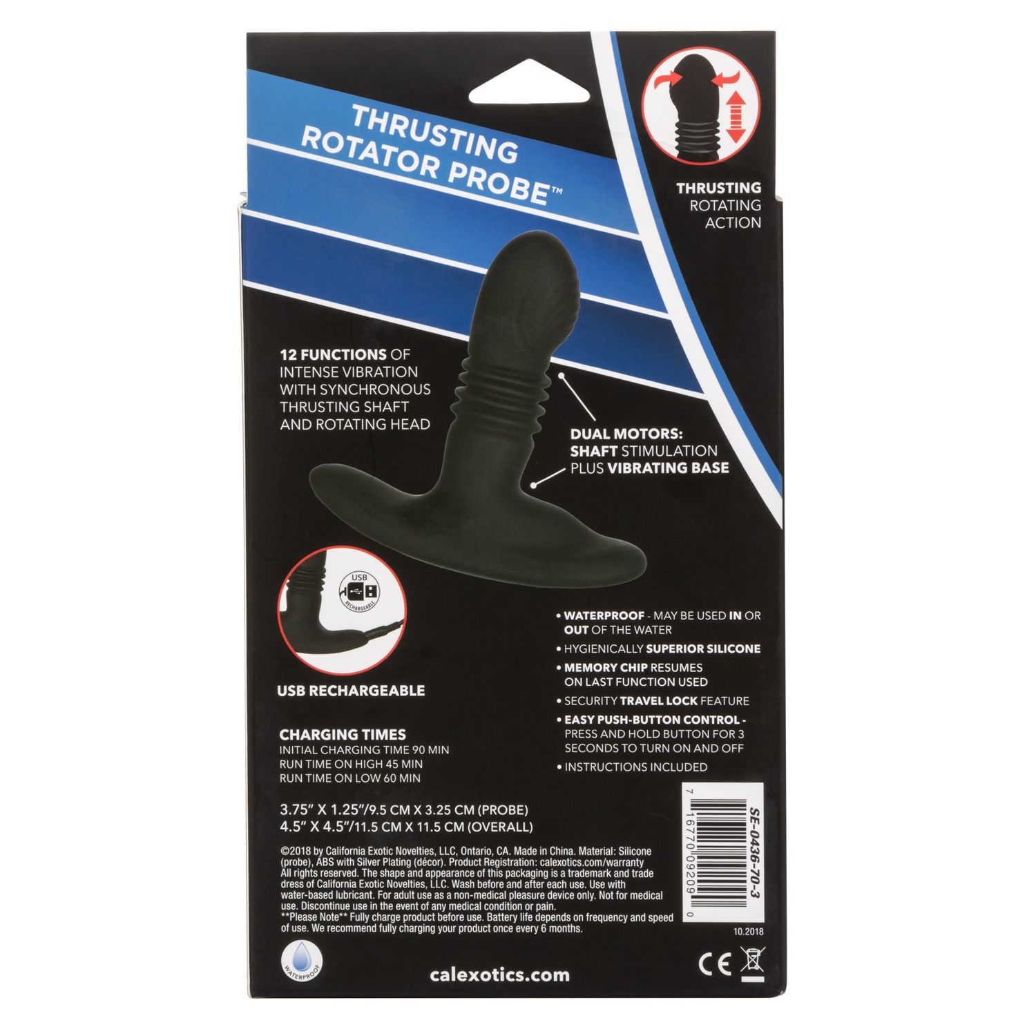 Sonde de rotateur éclipsant CalExotics® - Noir image 3