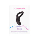Lovense Diamo – Bluetooth télécommandé Anneau de coq – Noir image 0