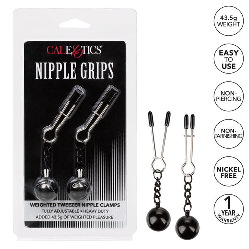 Poignées de mamelons CalExotics® – pinces de mamelons à pinces pondérées image 4