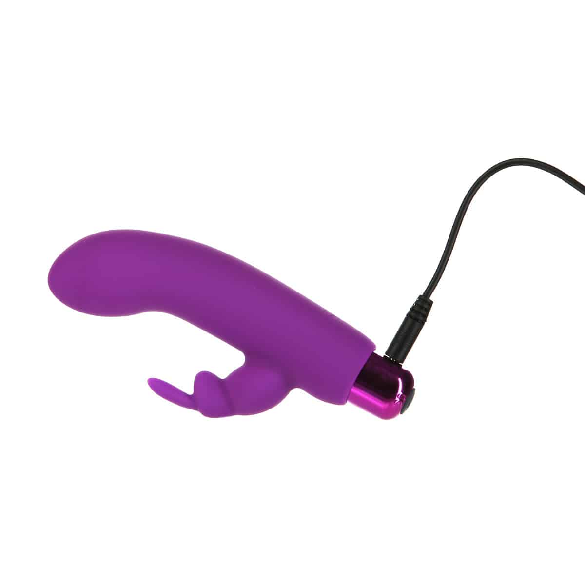 PowerBullet - Bunny d'Alice – Bullet rechargeable avec Manche de lapin amovible – Violet image 2