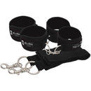 Lux Fetish Lux Fetish – Étendeur de lit Système de retenue ludique 7 pièces – Noir image 0