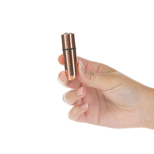 Bullet de première classe - Vibrateur de balle 2,5" avec porte-clés - Or rose image 2