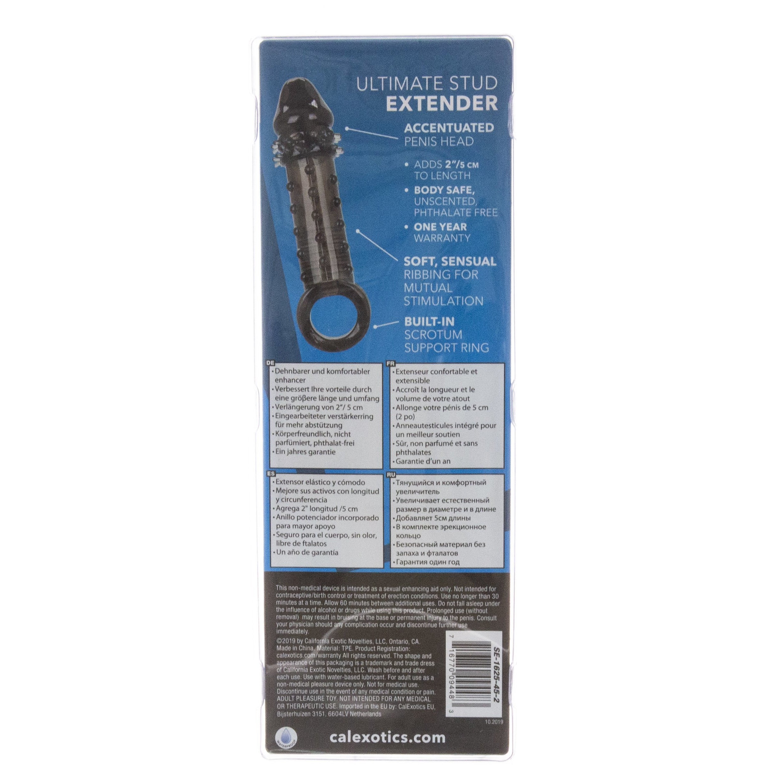 Extension de pénis ultime CalExotics® – Noir image 1