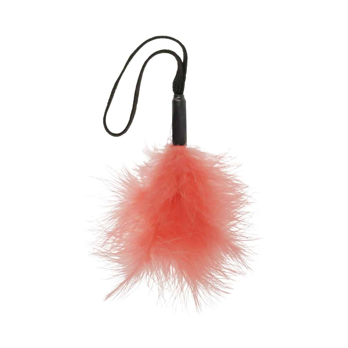 SportFeuilles Sexe &amp; Détachement Peach Black Wrist Feather Tickler image 1
