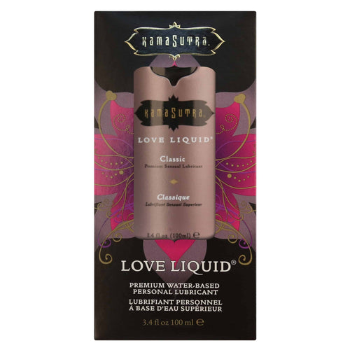 Kama Sutra Love Liquide - Lubrifiant à base d'eau de qualité supérieure - 100ml / 3,4oz image 0