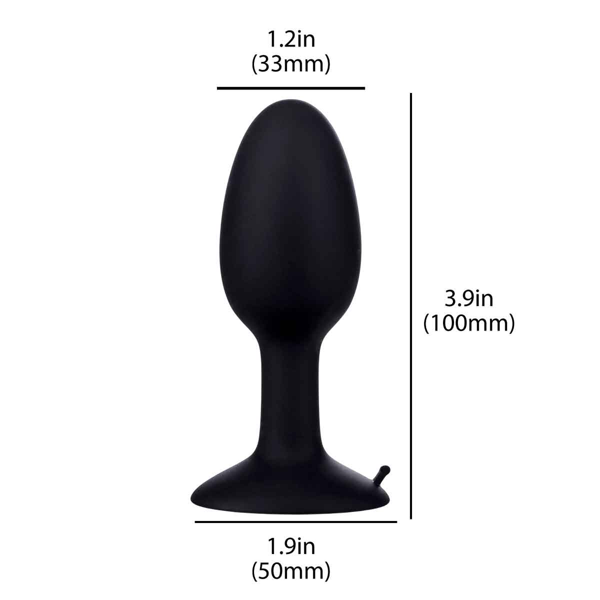 7 Créations Roll Play Silicone Butt Plug - Medium image 2