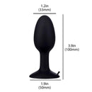 7 Créations Roll Play Silicone Butt Plug - Medium image 2