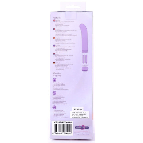 Vibrateur de sept créations Silicone Classic G-Spot image 3