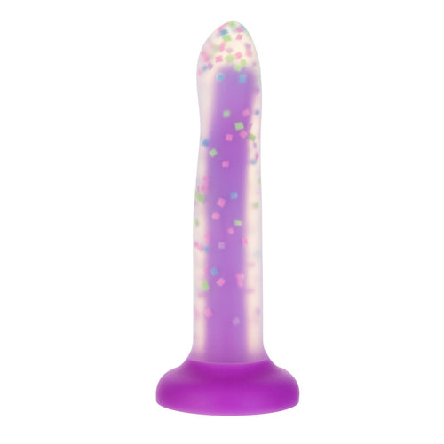 Rave by Addiction – Plongée dans le Dildo foncé – Confetti pourpre image 0