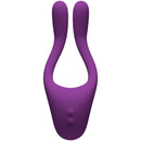 Doc Johnson Tryst V2 Bendable Multi Erogène Massager en silicone de zone - violet