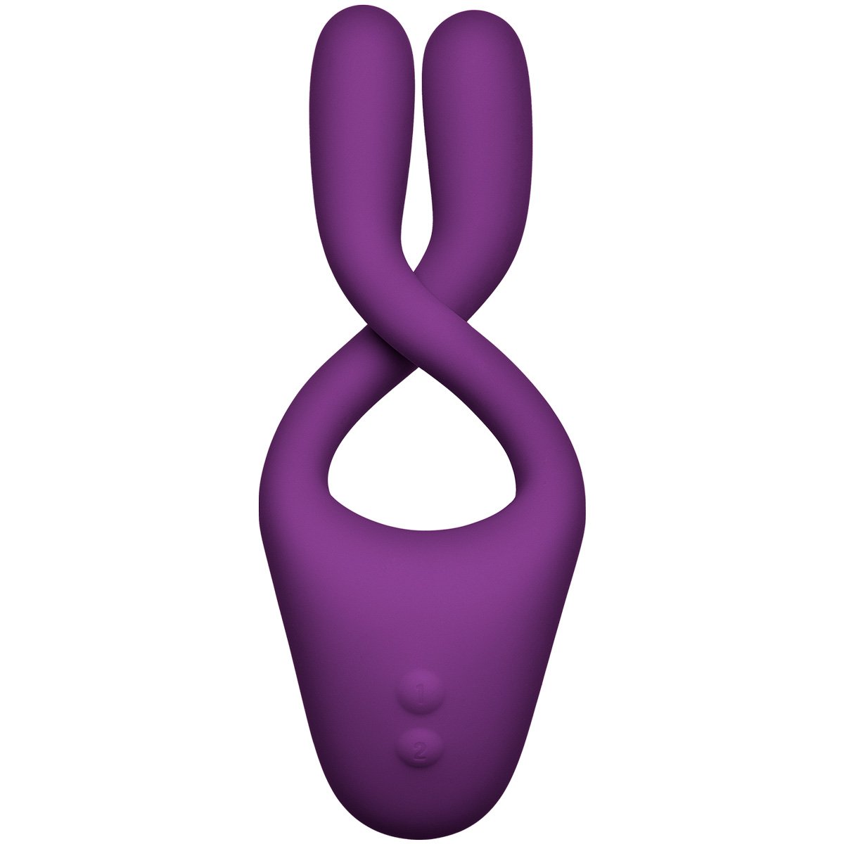 Doc Johnson Tryst V2 Bendable Multi Erogène Massager en silicone de zone - violet