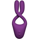 Doc Johnson Tryst V2 Bendable Multi Erogène Massager en silicone de zone - violet