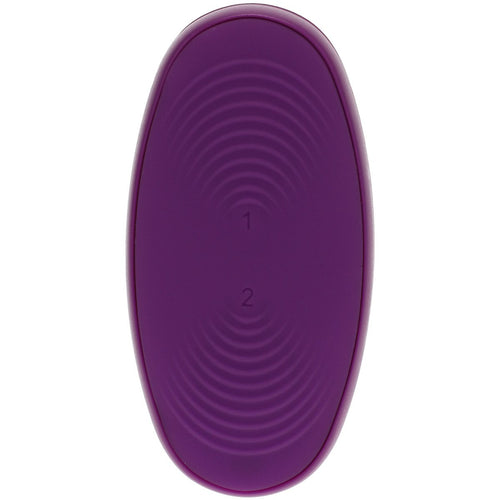 Doc Johnson Tryst V2 Bendable Multi Erogène Massager en silicone de zone - violet