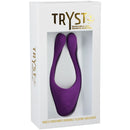 Doc Johnson Tryst V2 Bendable Multi Erogène Massager en silicone de zone - violet