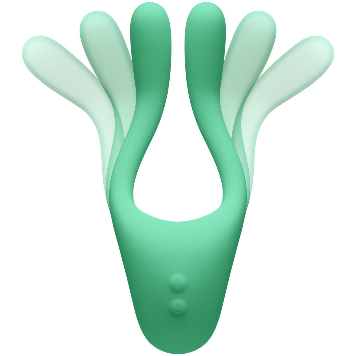 Doc Johnson Tryst V2 Bendable Multi Erogène Masseur de silicone Zone - Menthe