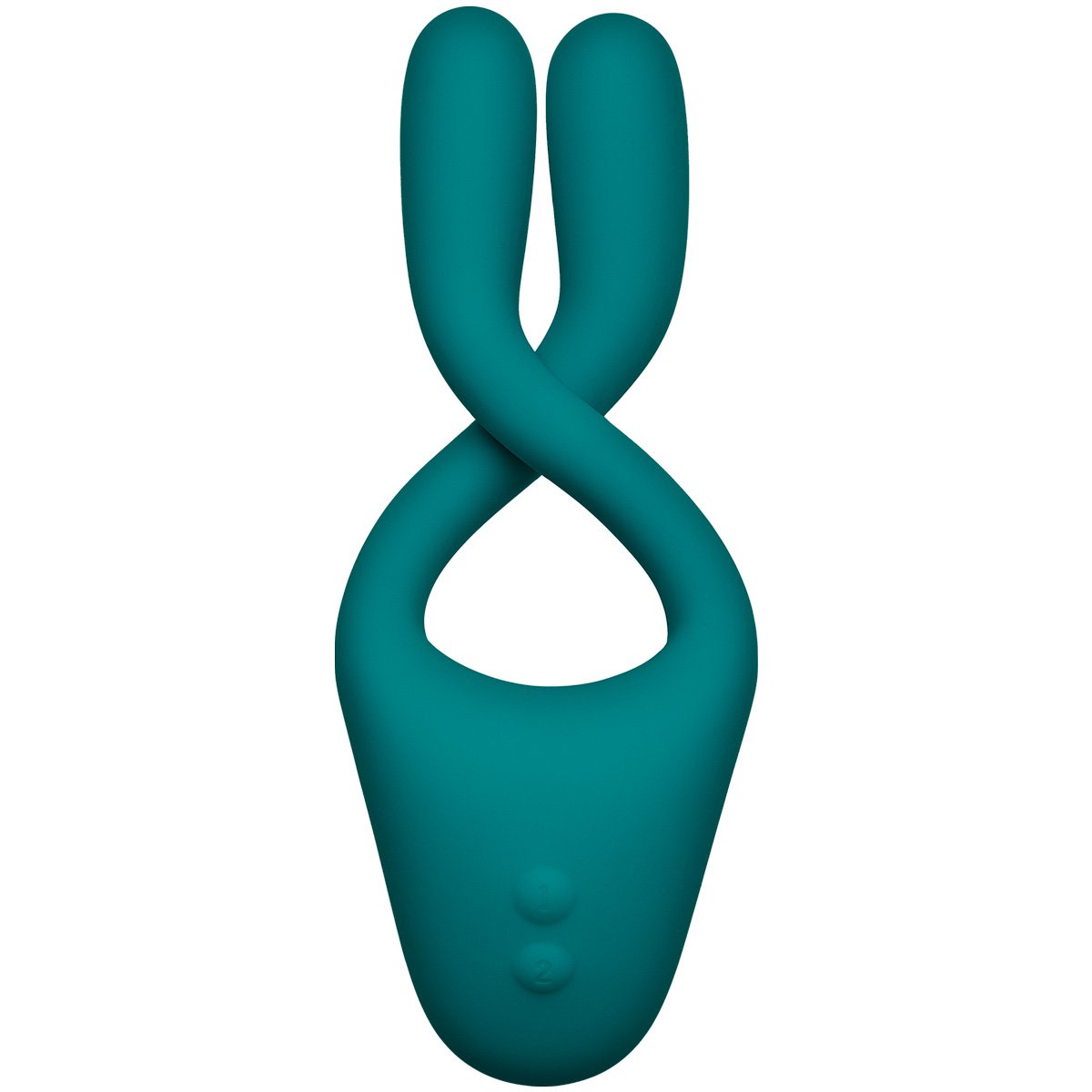 Doc Johnson Tryst V2 Bendable Multi Erogène Massager en silicone de zone - Teal