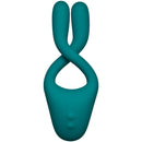 Doc Johnson Tryst V2 Bendable Multi Erogène Massager en silicone de zone - Teal