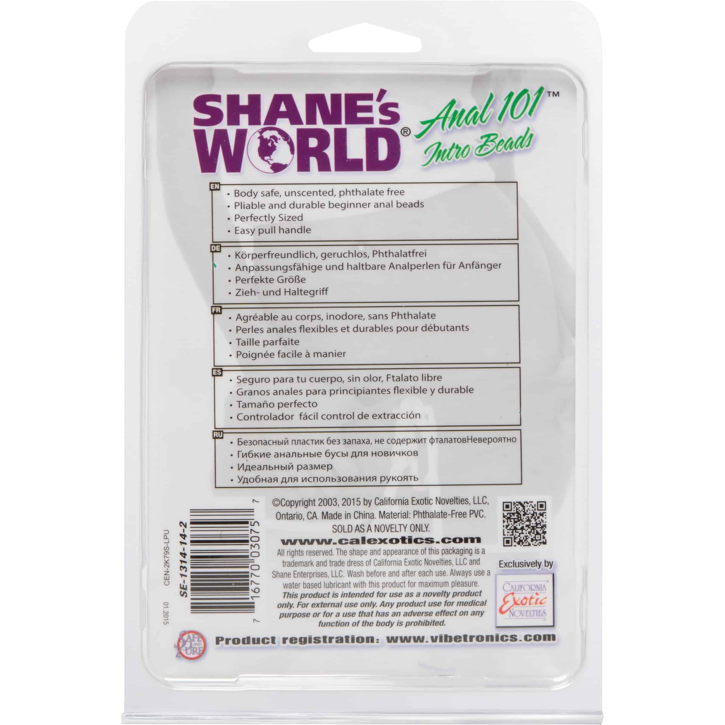 CalExotics® Perles anales du monde Shanes - Violet image 3