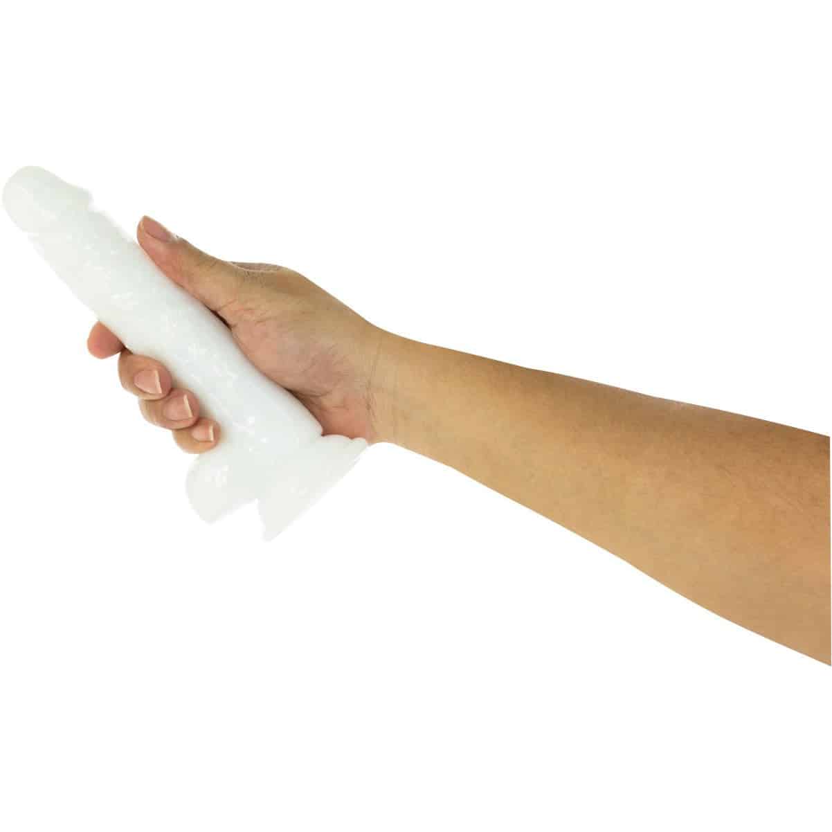 Perle de toxicomanie 7,5" Dildo avec boules image 4
