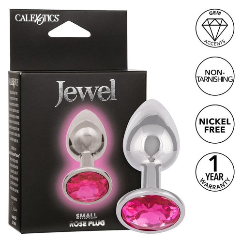 CalExotics® Jewel Petite Bouchon Rose - Rose image 0