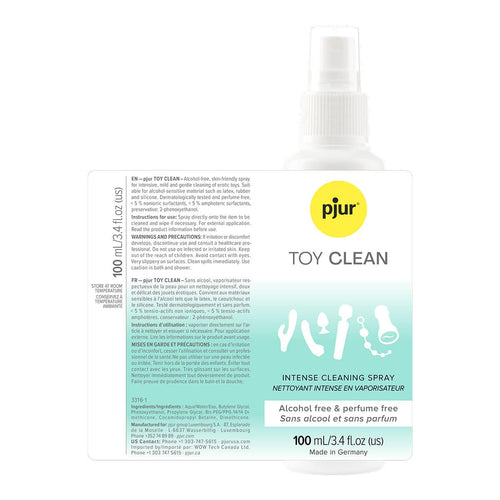 PJUR Toy Clean Spray de nettoyage intense – 100ML image 0