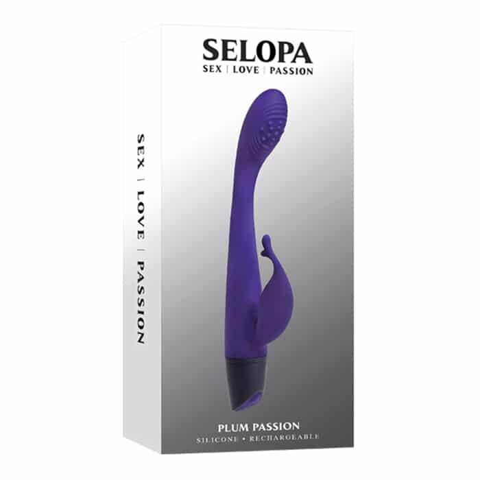 Plum Passion - Silicone Rechargeable - Purple image 2