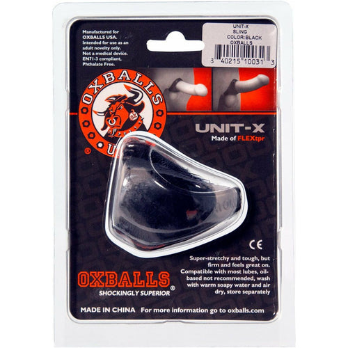 Cocksling Unité X Oxballs - Noir image 1