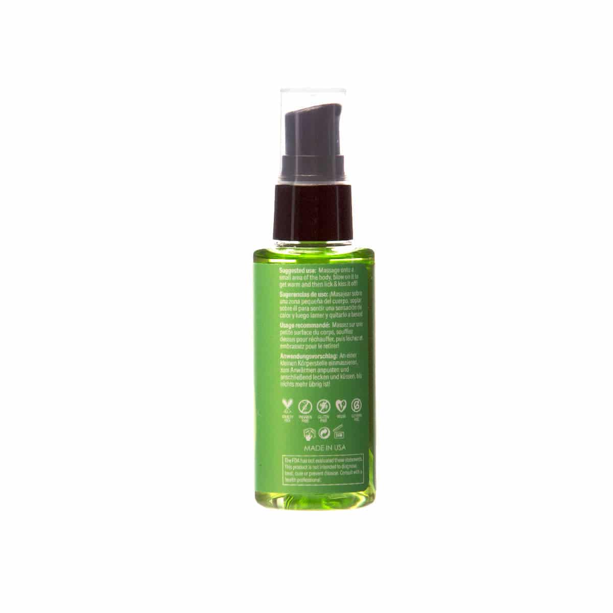 Sensuva Sizzle Lips Warming Gel comestible Caramel Apple 2 oz. image 0
