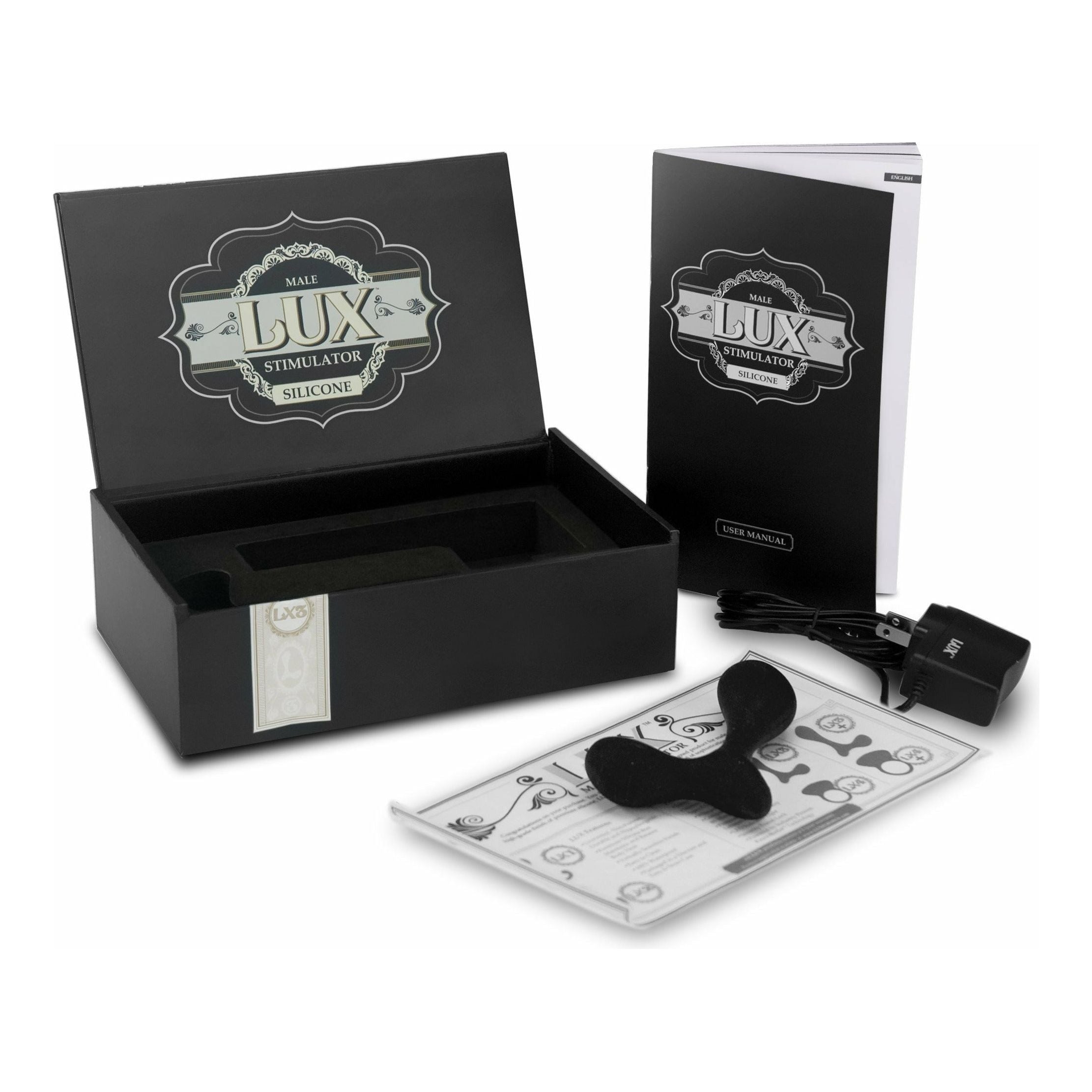 Lux LX3 - Stimulateur masculin - Noir image 1