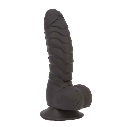 Dépendance Ben 7" Dildo avec boules - Noir image 1