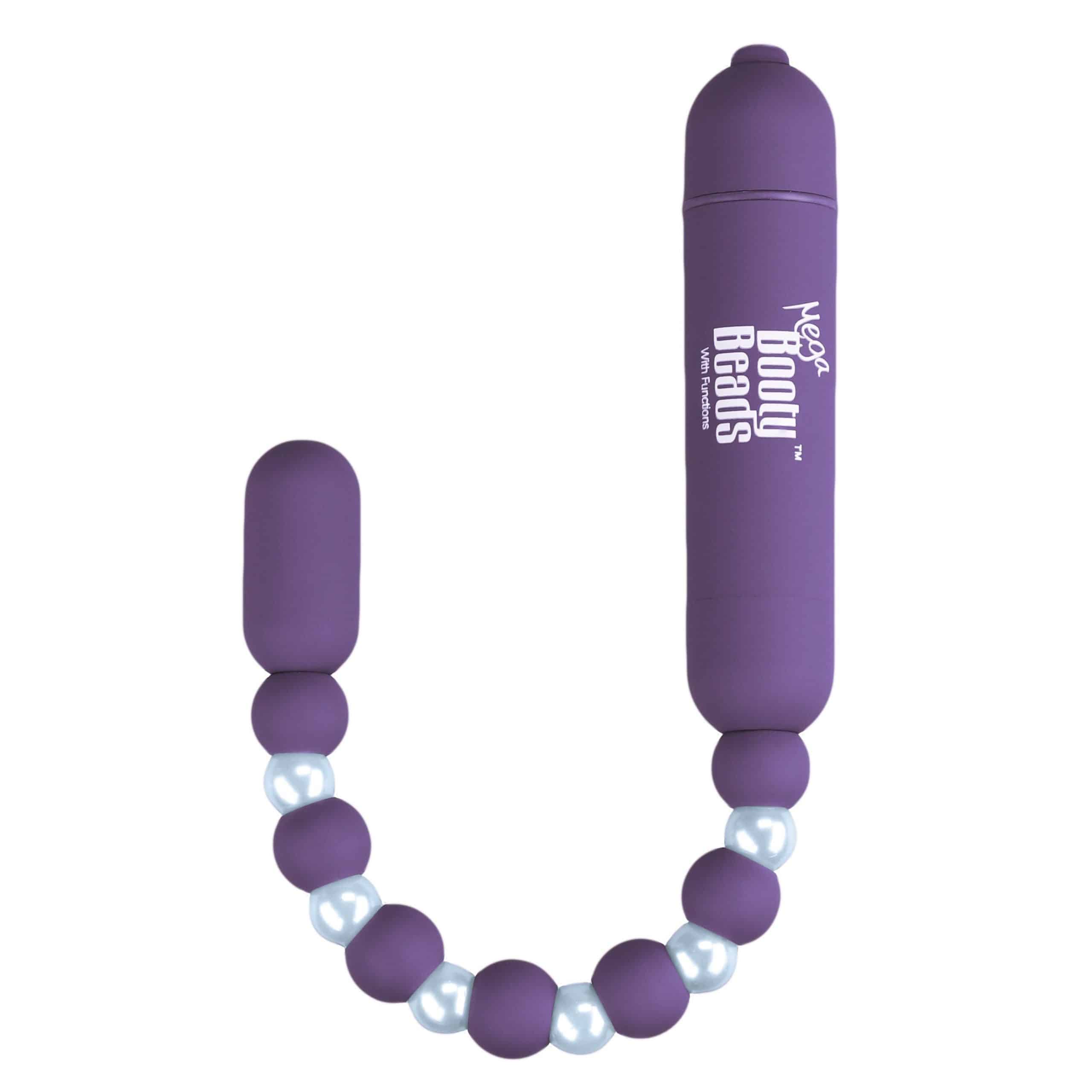 PowerBullet Perles Mega Booty avec 7 fonctions - Violet image 0