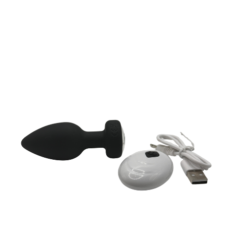 Plug anal vibrant télécommandé – Sextoy ludique
