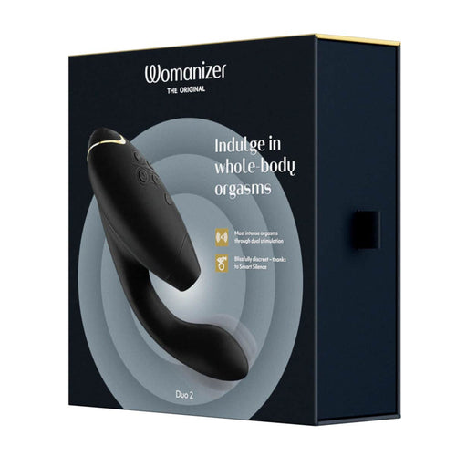 Womanizer - DUO 2 - Stimulateur double - Noir image 0