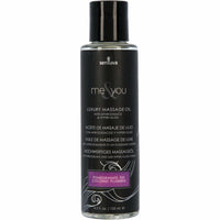 Sensuva Me &amp;You – Huile de massage de luxe – 4,2 oz - grenade, Fig, noix de coco, Plumeria