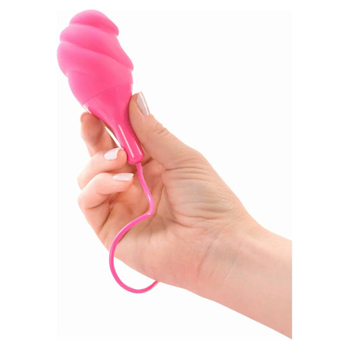 NMC Mains allumées - Vibrateur texturé - Rechargeable - Rose image 1