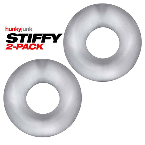 Oxballs Silicone Junk Hunky - 2 bandes C - Glace claire image 1