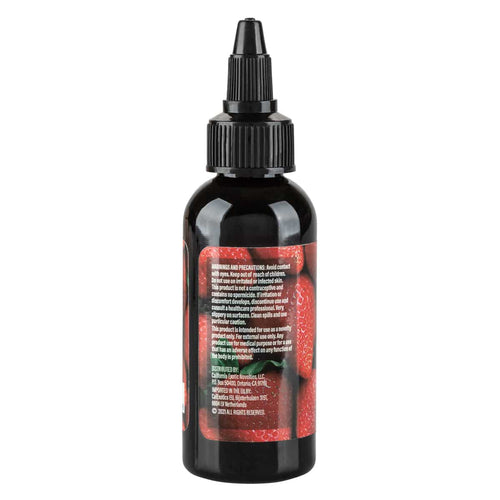 CalExotics® – Sauce de baise – Lubrifiant à base d'eau – Fraise - 2oz/60ml image 2