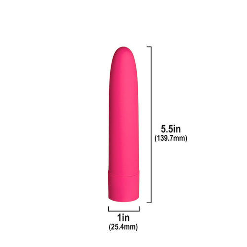 Eezy Pleezy – Vibrateur classique 5,5" – Rose image 4