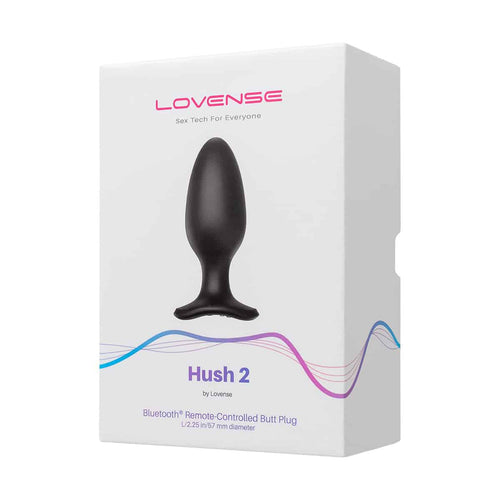 Lovense Hush 2 Vibrant prise télécommandée – 2,25 – Noir image 0