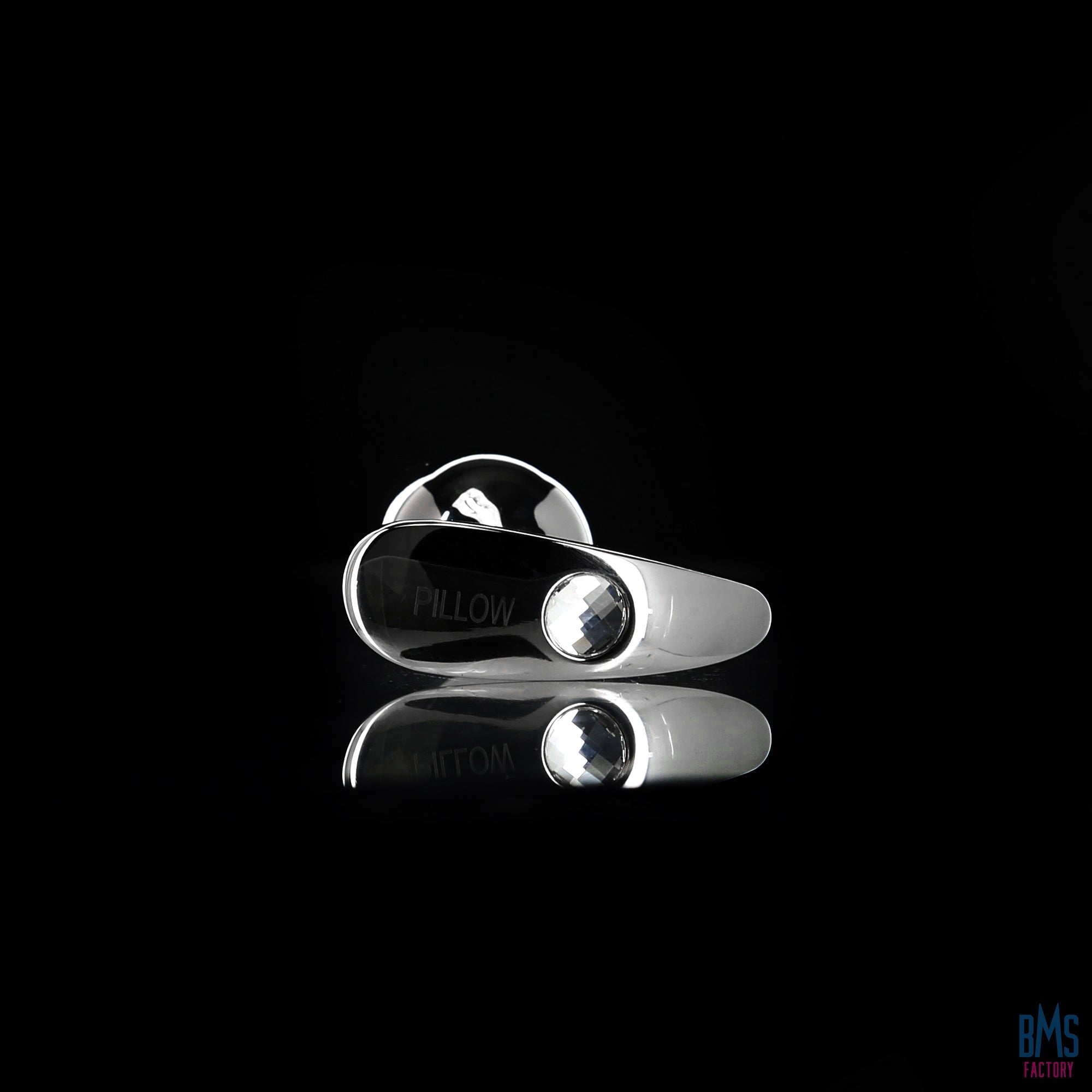 Oreiller Talk® Sneaky Plug anal en acier inoxydable luxueux image 5