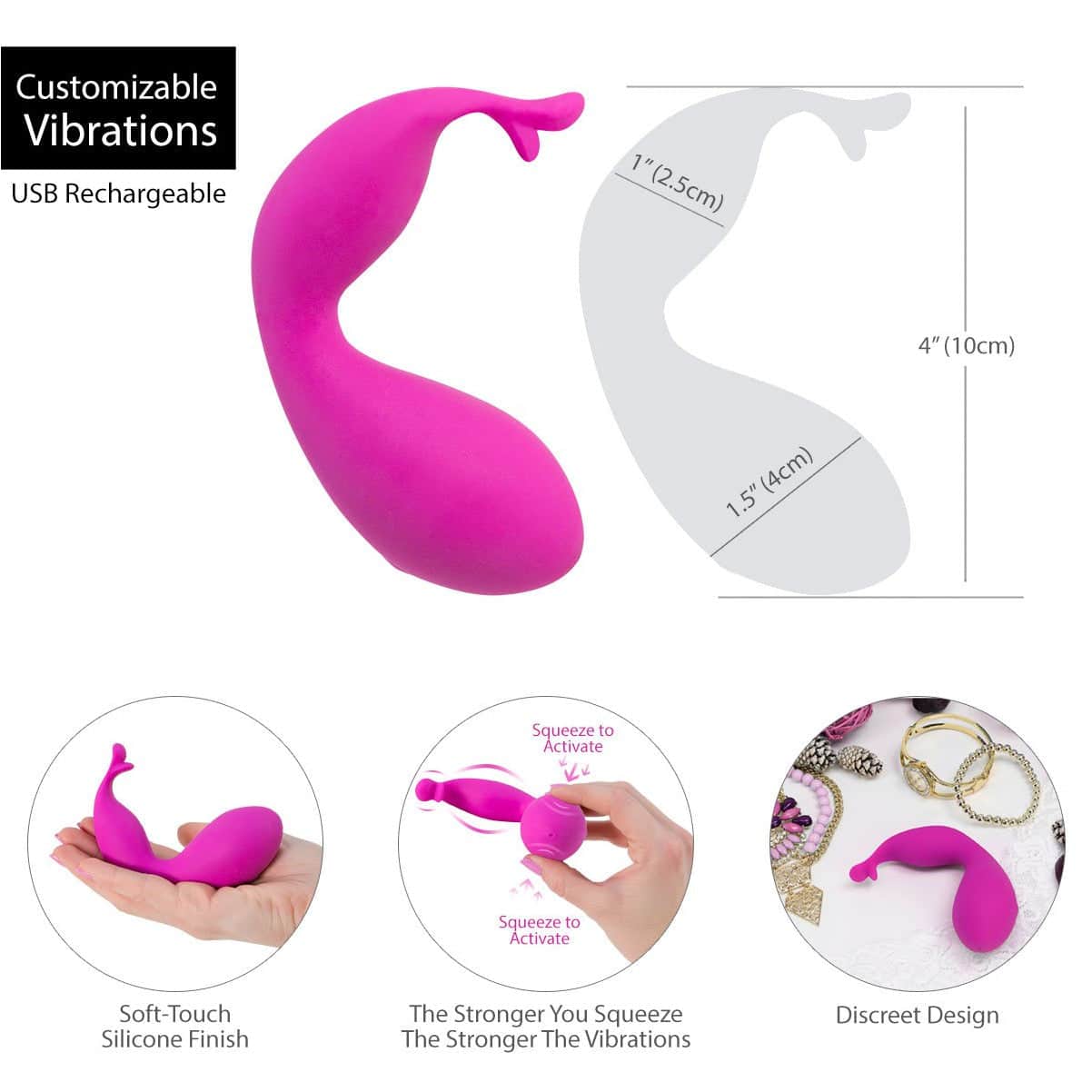 Swan® Squeeze - Baiser - Rose image 5