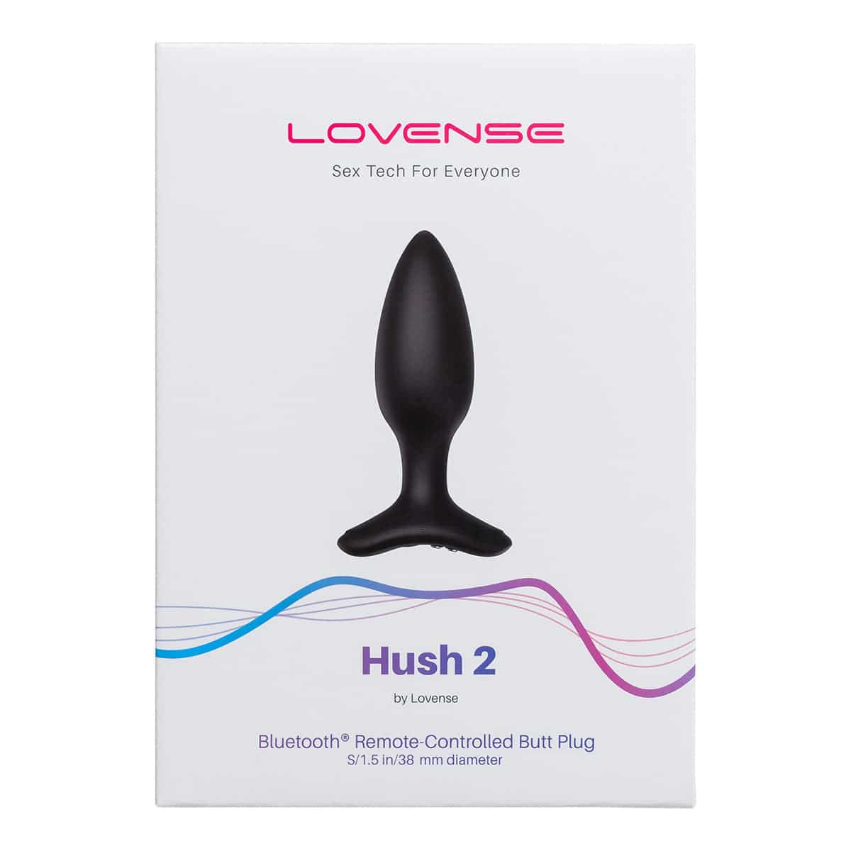 Lovense - Hush 2 - Vibrant télécommandé Bouchon – 1,5 – Noir image 5