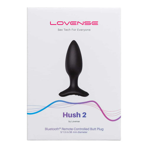 Lovense - Hush 2 - Vibrant télécommandé Bouchon – 1,5 – Noir image 5