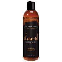 Intimate Earth Aromatherapy Massage Oil - Honey Almond - 120ml/4oz