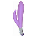 Mae B Belles vibrations - Lapin en forme de toucher doux Vibrateur double - violet image 1