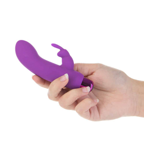 PowerBullet - Bunny d'Alice – Bullet rechargeable avec Manche de lapin amovible – Violet image 0