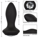 Sonde cristal vibrante CalExotics® Power Gem – Noir image 2
