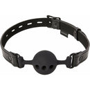 Feuilles de sport Silicone Respirant Bal Gag - Noir image 0