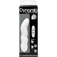 NMC Dynamic - Rippled Vibrator - Rechargeable - White